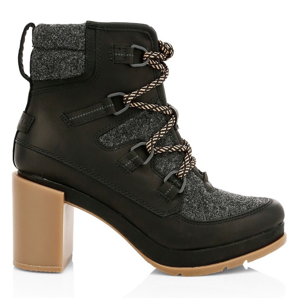 Sorel Blake Lace leather and felt hiking boots